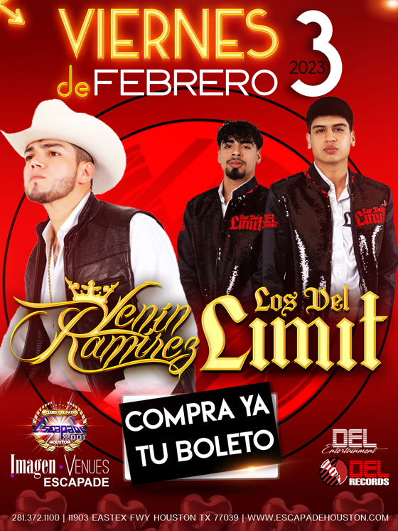 Lenin Ramirez y Los del Limit en Houston