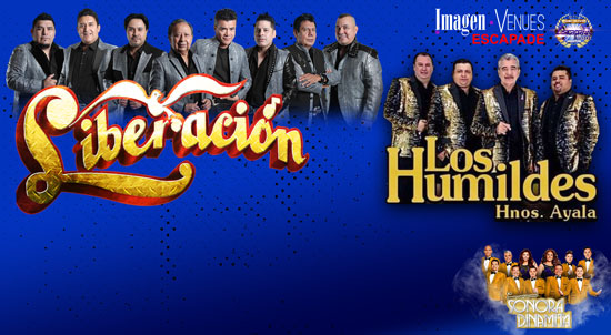 Liberacion, Los Humildes y La Intercontinental Sonora Dinamita en Houston, TX