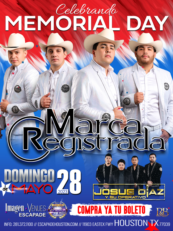 Marca Registrada y Josue Díaz y su Operativo en Houston