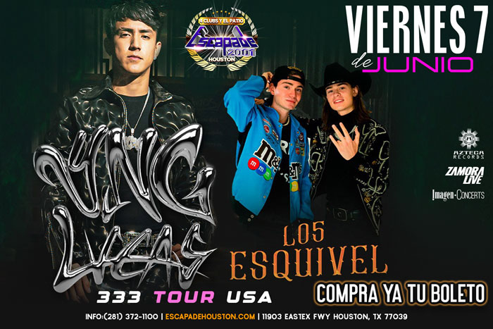 Yng Lvcas y Los Esquivel en Houston