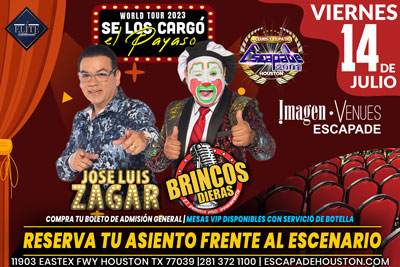 Jose Luis Zagar y Brincos Dieras en Houston