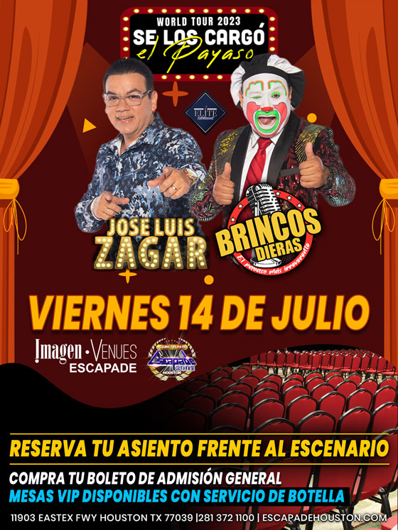 Jose Luis Zagar y Brincos Dieras en Houston