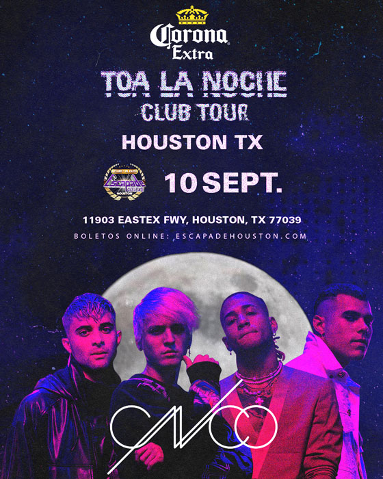 CNCO en Houston