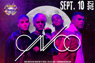 CNCO en Houston