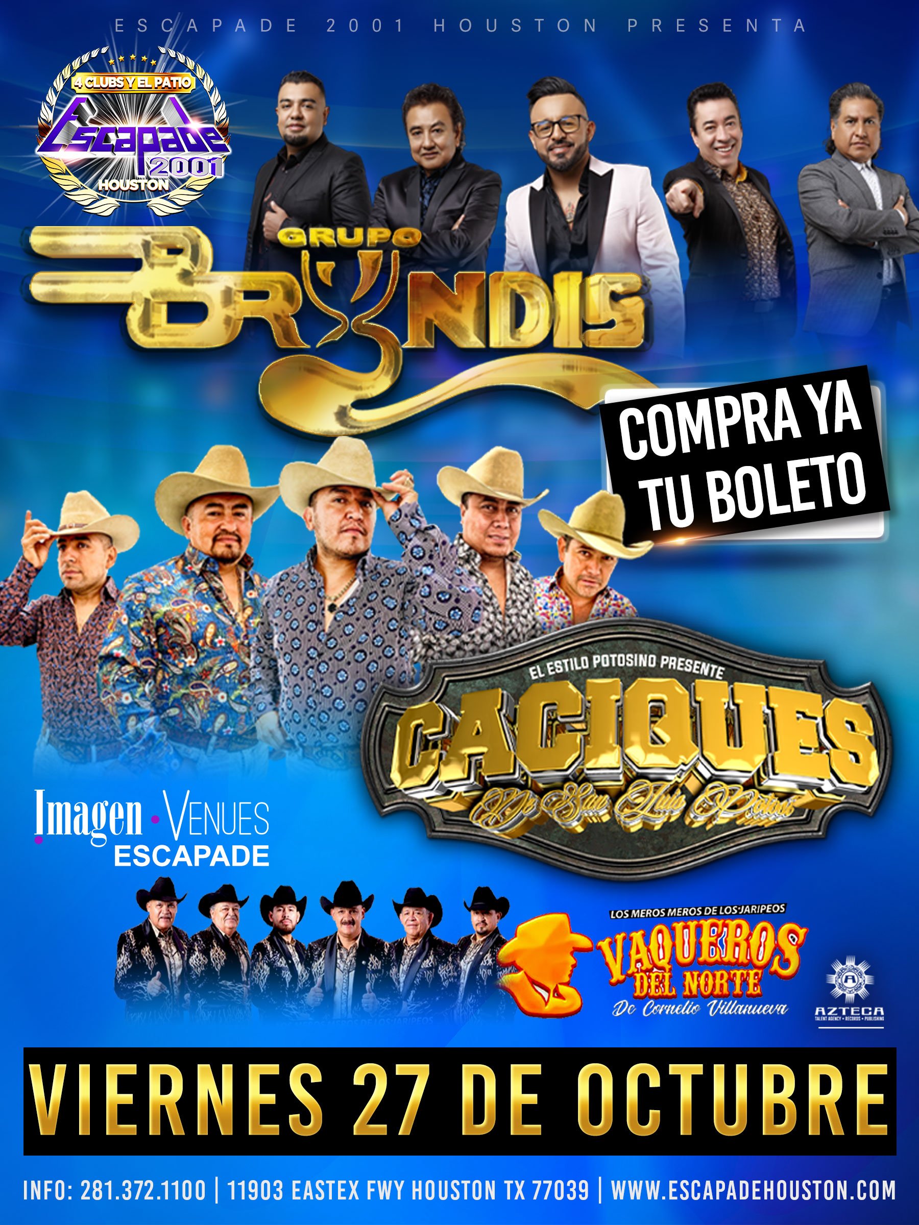 Grupo Bryndis en Houston Grupo Bryndis Tickets Boletos para Grupo
